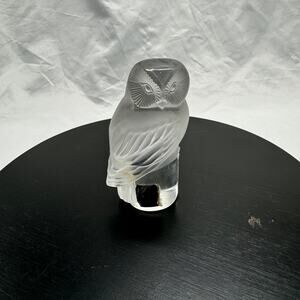 VTG Lalique owl statuette